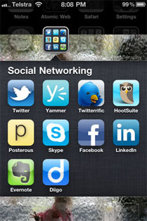 Social media apps