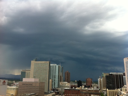 Denver thunderstorm